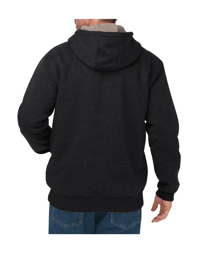 Sherpa Lined Fleece Hoodie Sherpa Lined Fleece Hoodie