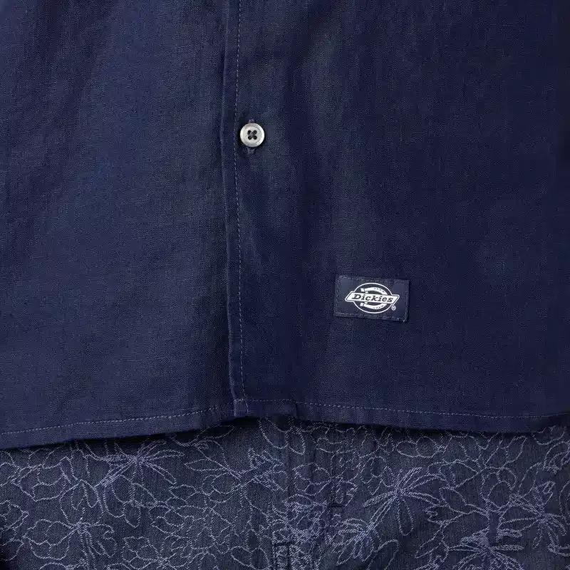 Short Sleeve Linen Work Shirt Short Sleeve Linen Work Shirt