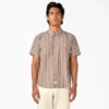 Short Sleeve Striped Service Shirt Short Sleeve Striped Service Shirt