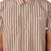 Short Sleeve Striped Service Shirt Short Sleeve Striped Service Shirt