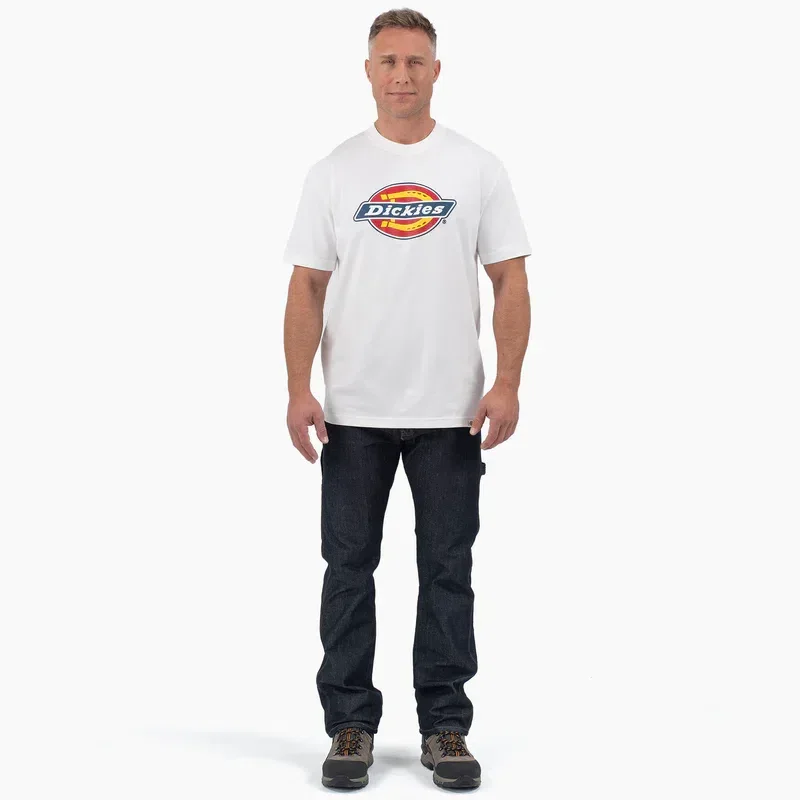 Short Sleeve Tri-Color Logo Graphic T-Shirt Short Sleeve Tri-Color Logo Graphic T-Shirt