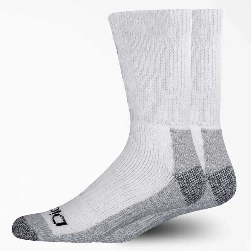 Steel Toe Crew Socks, Size 6-12, 2-Pack Steel Toe Crew Socks, Size 6-12, 2-Pack