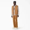 Stonewashed Duck High Pile Fleece Lined Vest Stonewashed Duck High Pile Fleece Lined Vest