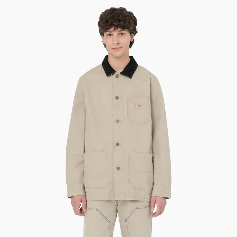 Stonewashed Duck Unlined Chore Coat Stonewashed Duck Unlined Chore Coat