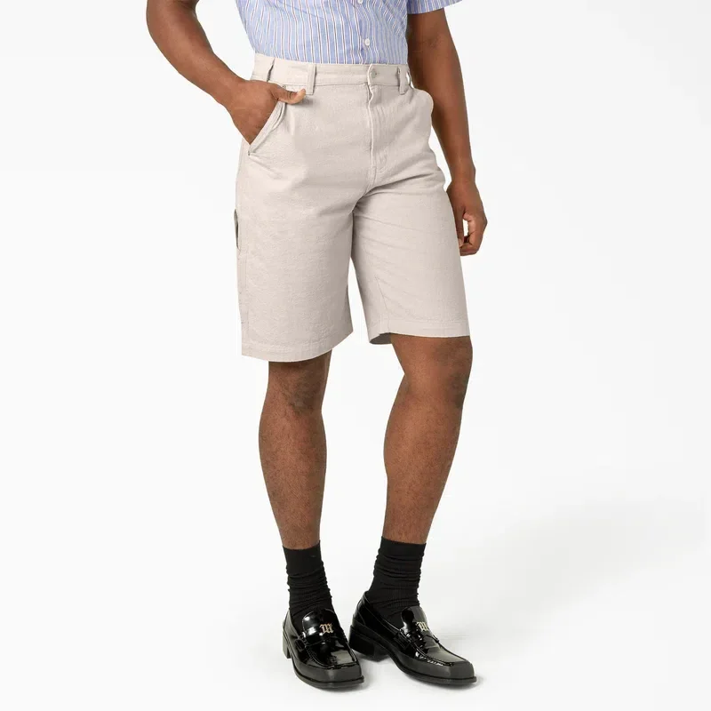 Tonal Jacquard Painter’s Shorts, 11″ Tonal Jacquard Painter’s Shorts, 11″