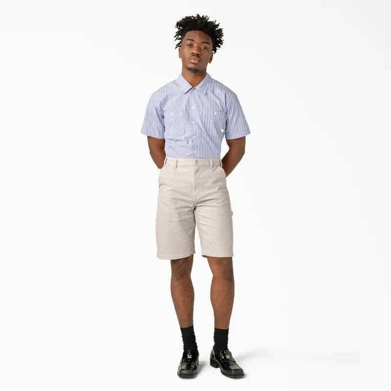 Tonal Jacquard Painter’s Shorts, 11″ Tonal Jacquard Painter’s Shorts, 11″