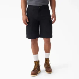 Tradebuilt Duck Canvas Cargo Shorts, 11″