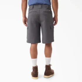 Tradebuilt Duck Canvas Cargo Shorts, 11″
