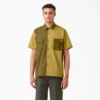 Twill Button-Up Short Sleeve Work Shirt Twill Button-Up Short Sleeve Work Shirt