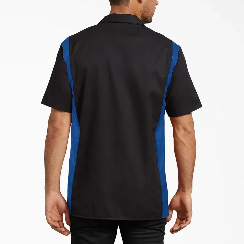 Two-Tone Short Sleeve Work Shirt Two-Tone Short Sleeve Work Shirt