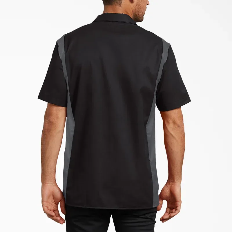 Two-Tone Short Sleeve Work Shirt Two-Tone Short Sleeve Work Shirt