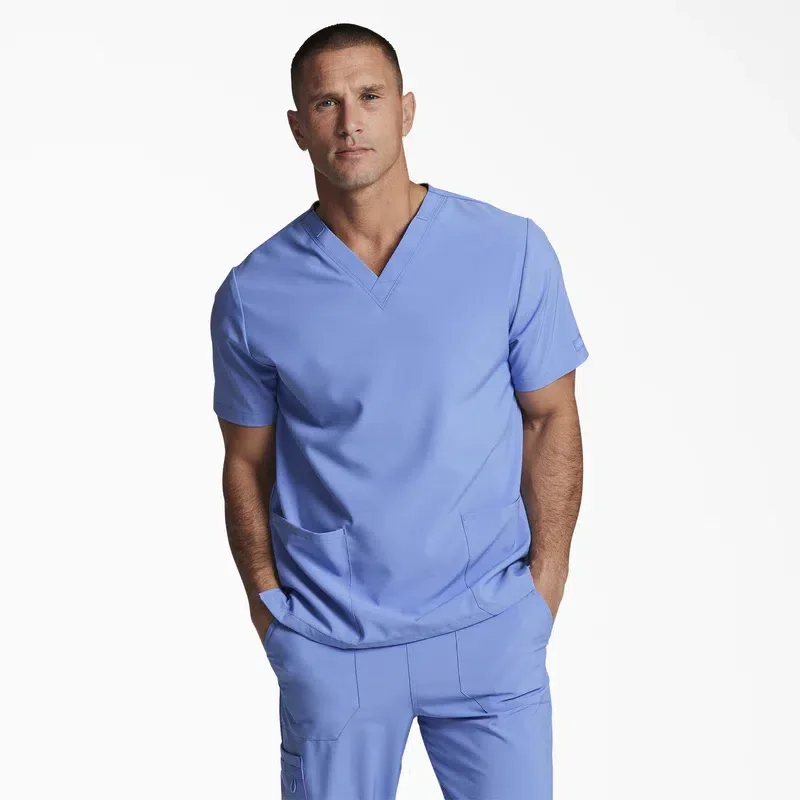 Unisex Eds Essentials V-Neck Scrub Top Unisex Eds Essentials V-Neck Scrub Top