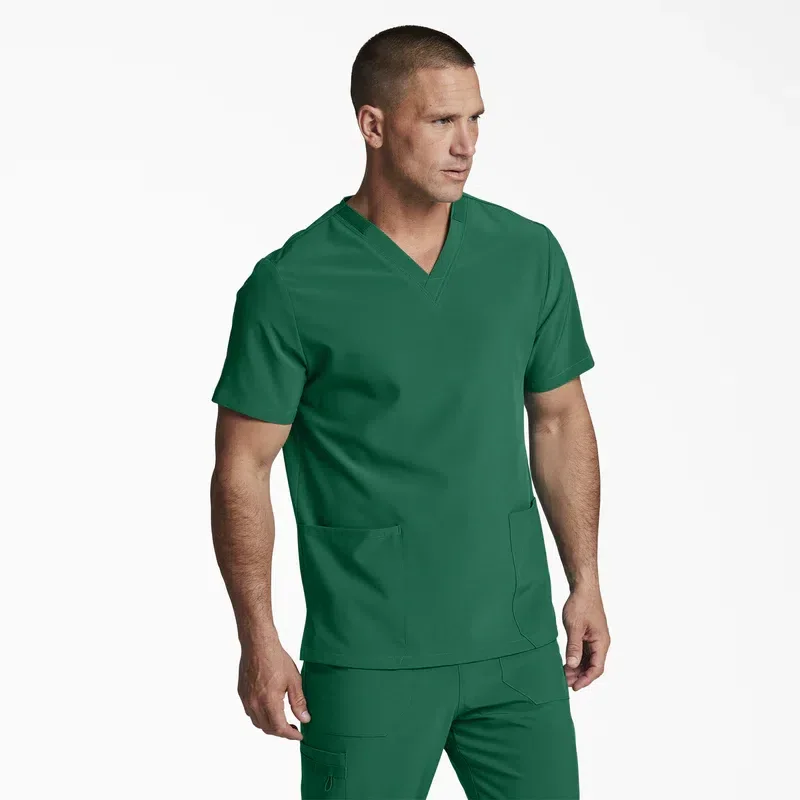 Unisex Eds Essentials V-Neck Scrub Top Unisex Eds Essentials V-Neck Scrub Top