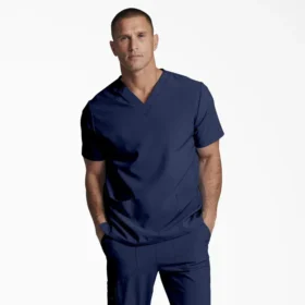 Unisex Eds Essentials V-Neck Scrub Top