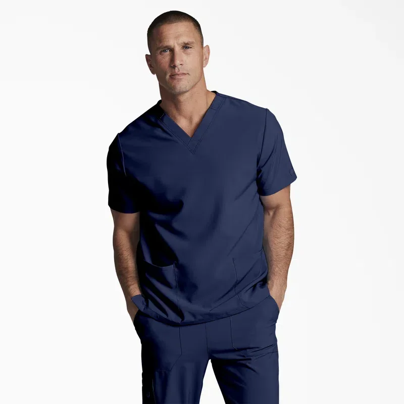 Unisex Eds Essentials V-Neck Scrub Top Unisex Eds Essentials V-Neck Scrub Top