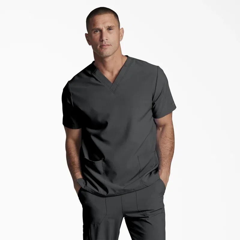 Unisex Eds Essentials V-Neck Scrub Top Unisex Eds Essentials V-Neck Scrub Top