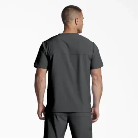 Unisex Eds Essentials V-Neck Scrub Top