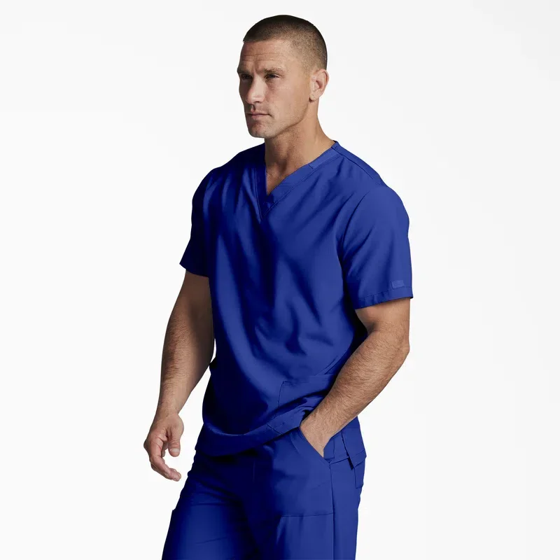 Unisex Eds Essentials V-Neck Scrub Top Unisex Eds Essentials V-Neck Scrub Top