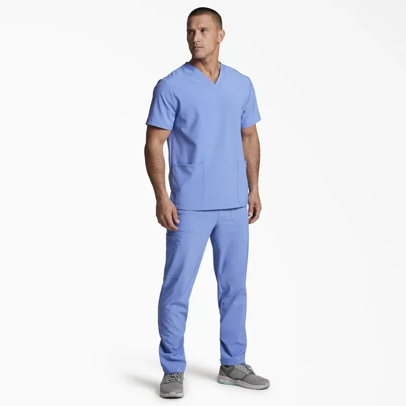 Unisex Eds Essentials V-Neck Scrub Top Unisex Eds Essentials V-Neck Scrub Top