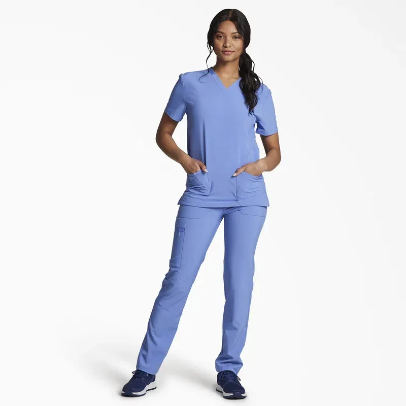 Unisex Eds Essentials V-Neck Scrub Top Unisex Eds Essentials V-Neck Scrub Top