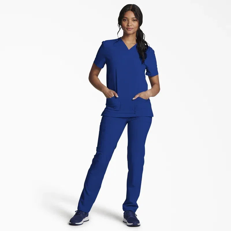 Unisex Eds Essentials V-Neck Scrub Top Unisex Eds Essentials V-Neck Scrub Top