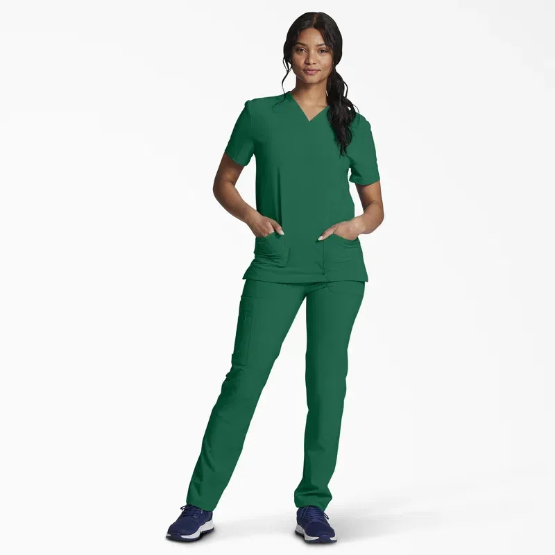 Unisex Eds Essentials V-Neck Scrub Top Unisex Eds Essentials V-Neck Scrub Top