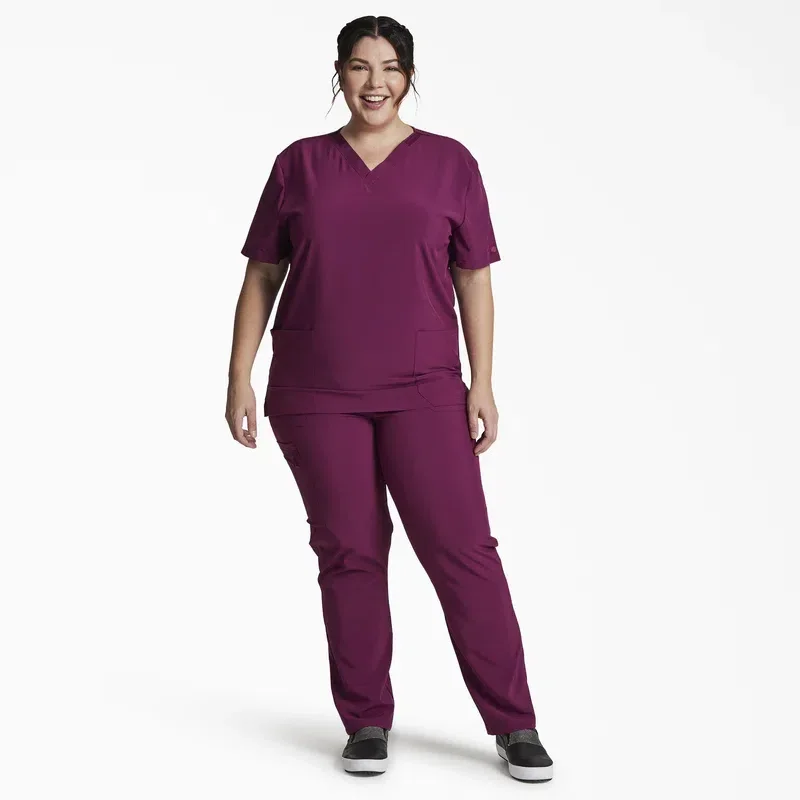 Unisex Eds Essentials V-Neck Scrub Top Unisex Eds Essentials V-Neck Scrub Top