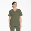 Unisex Eds Signature V-Neck Scrub Top Unisex Eds Signature V-Neck Scrub Top