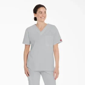 Unisex Eds Signature V-Neck Scrub Top Unisex Eds Signature V-Neck Scrub Top