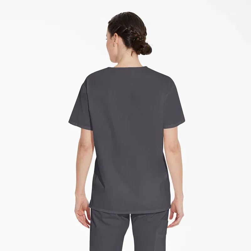 Unisex Eds Signature V-Neck Scrub Top Unisex Eds Signature V-Neck Scrub Top