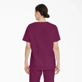 Unisex Eds Signature V-Neck Scrub Top