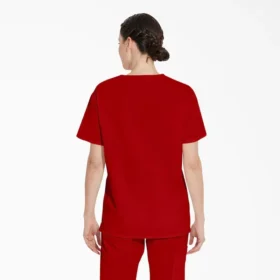 Unisex Eds Signature V-Neck Scrub Top