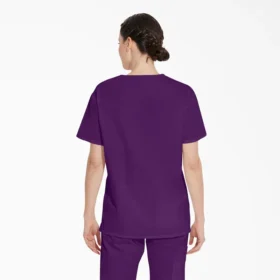 Unisex Eds Signature V-Neck Scrub Top