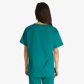 Unisex Eds Signature V-Neck Scrub Top