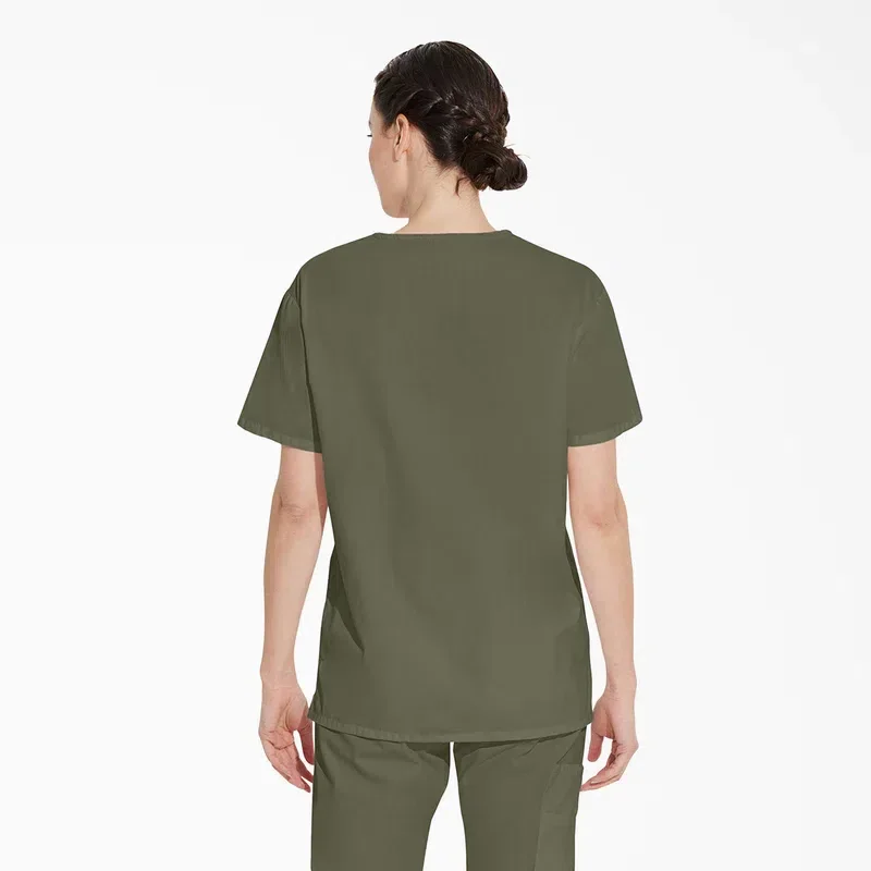 Unisex Eds Signature V-Neck Scrub Top Unisex Eds Signature V-Neck Scrub Top