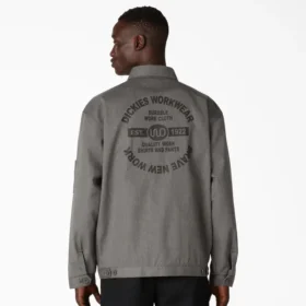 Unlined Graphic Eisenhower Jacket