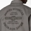 Unlined Graphic Eisenhower Jacket