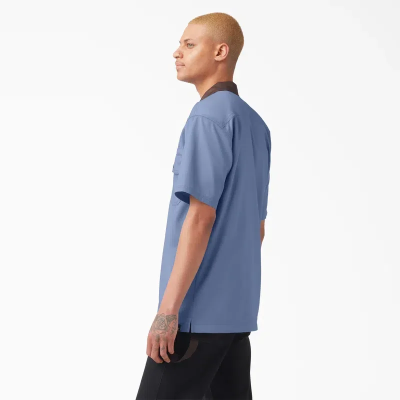 Vincent Alvarez Block Collar Work Shirt Vincent Alvarez Block Collar Work Shirt