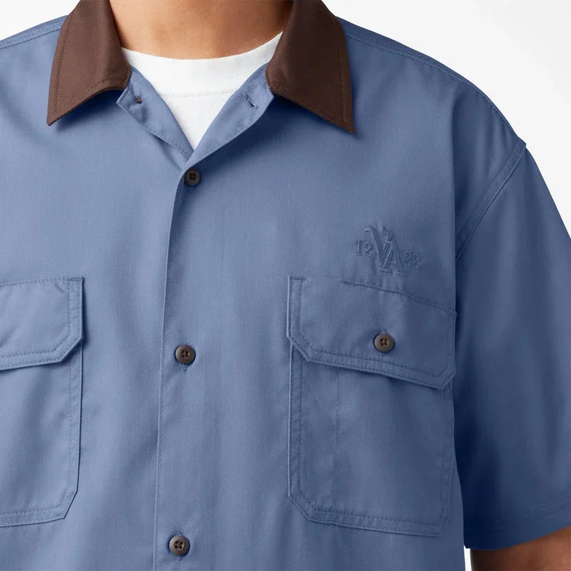 Vincent Alvarez Block Collar Work Shirt Vincent Alvarez Block Collar Work Shirt