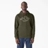 Water Repellent Camo Logo Hoodie Water Repellent Camo Logo Hoodie