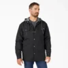 Water Repellent Duck Hooded Shirt Jacket Water Repellent Duck Hooded Shirt Jacket