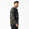 Water Repellent Duck Hooded Shirt Jacket Water Repellent Duck Hooded Shirt Jacket