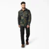Water Repellent Duck Hooded Shirt Jacket Water Repellent Duck Hooded Shirt Jacket