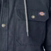 Water Repellent Duck Hooded Shirt Jacket Water Repellent Duck Hooded Shirt Jacket