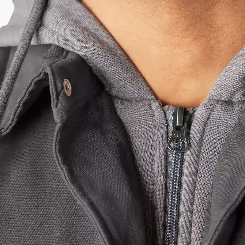 Water Repellent Duck Hooded Shirt Jacket Water Repellent Duck Hooded Shirt Jacket