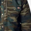 Water Repellent Duck Hooded Shirt Jacket Water Repellent Duck Hooded Shirt Jacket
