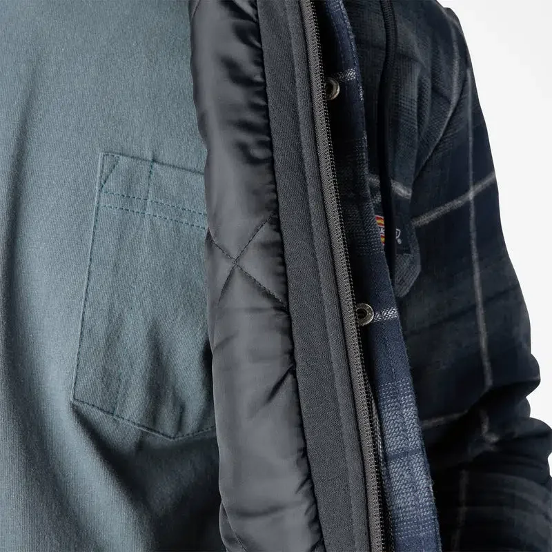 Water Repellent Flannel Hooded Shirt Jacket Water Repellent Flannel Hooded Shirt Jacket