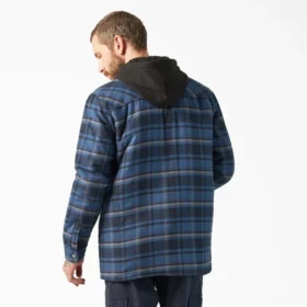 Water Repellent Flannel Hooded Shirt Jacket Water Repellent Flannel Hooded Shirt Jacket