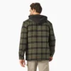 Water Repellent Flannel Hooded Shirt Jacket Water Repellent Flannel Hooded Shirt Jacket