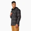 Water Repellent Flannel Hooded Shirt Jacket Water Repellent Flannel Hooded Shirt Jacket